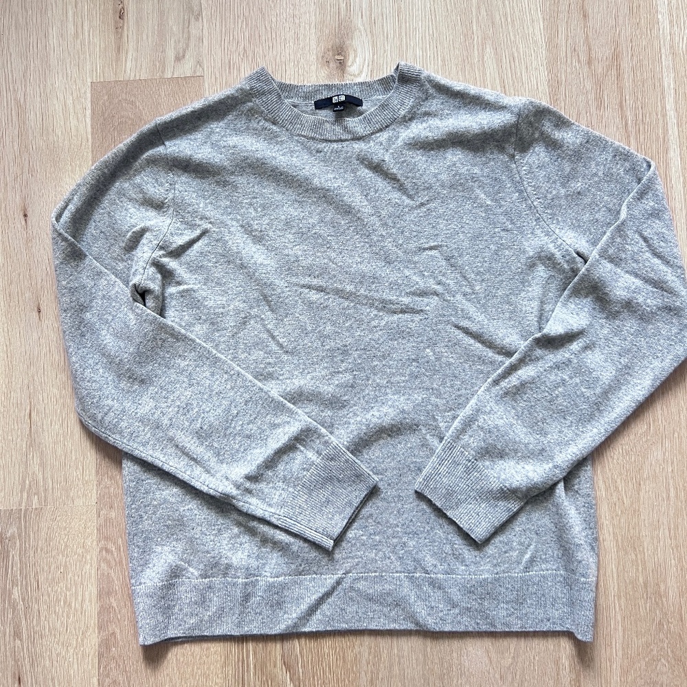 Uniqlo | 100% Cashmere Crewneck Sweater | Size L
